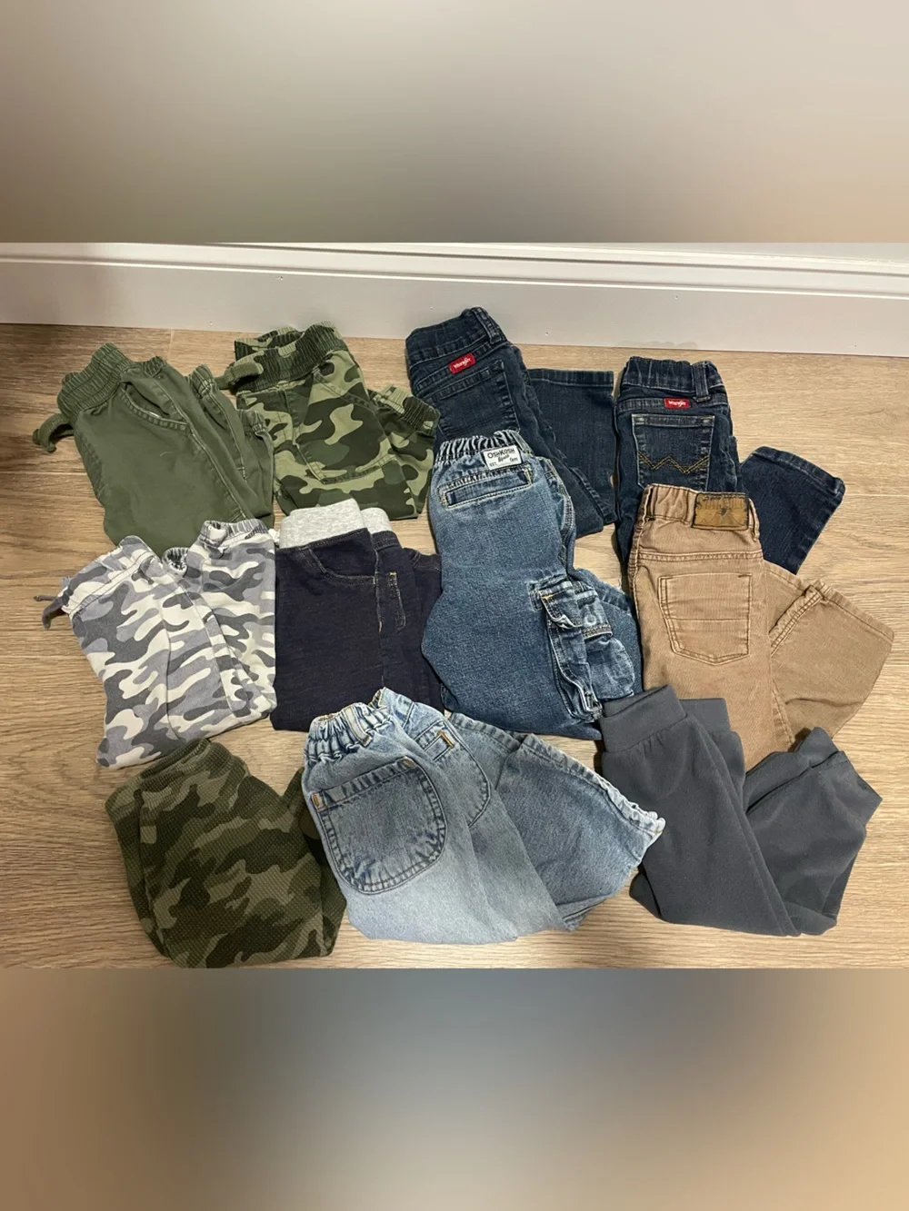 20 Piece Baby Boy Bundle Lot - Size 18-24 months - Pants, Shorts, Sleepers